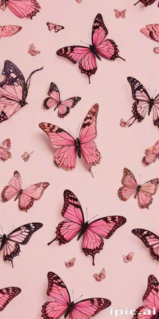 butterfly pink