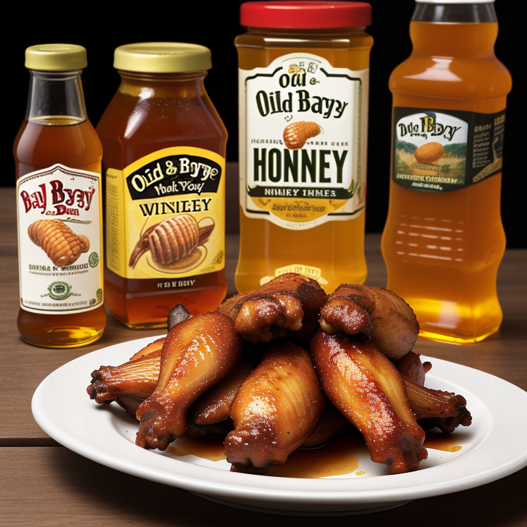 old bay and honey wings