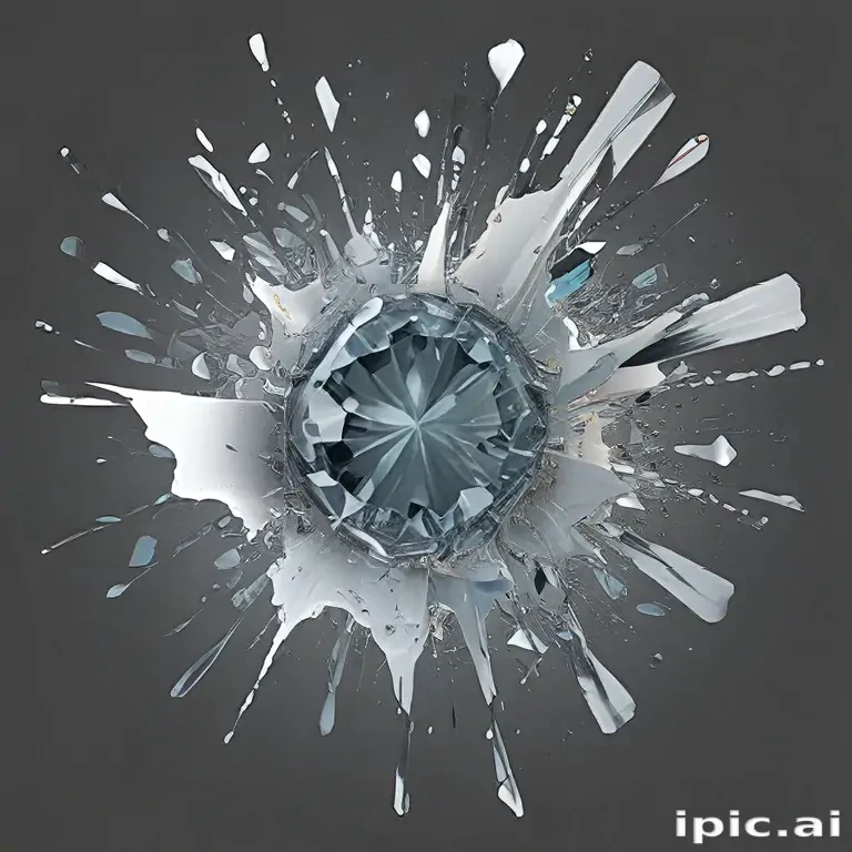 glass shattering png