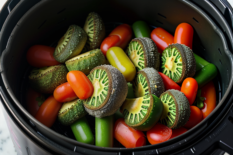 how to cook frozen vegetables in air fryer
