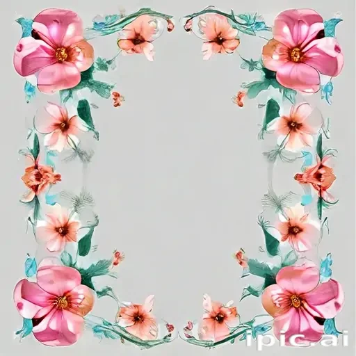 border flower png