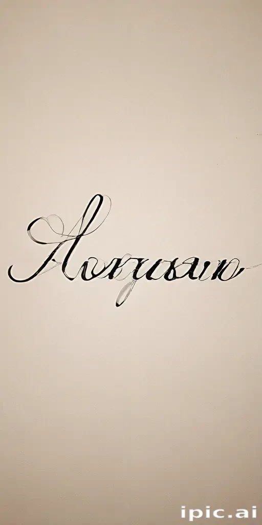 laura in cursive