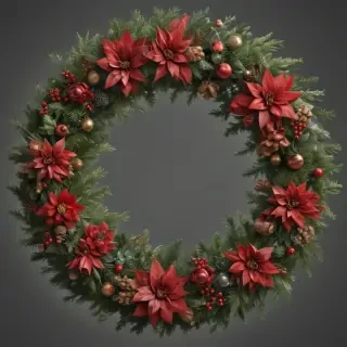 christmas wreath png