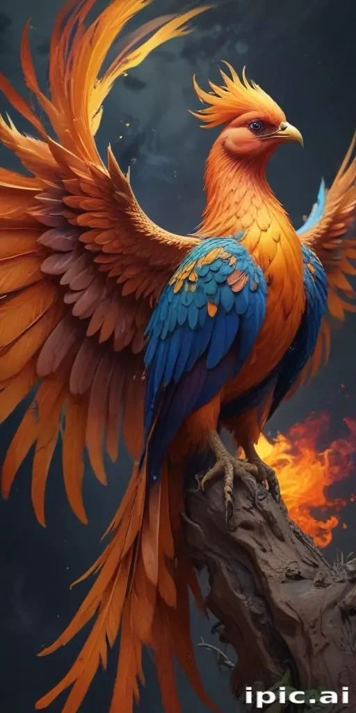 phoenix bird wallpaper