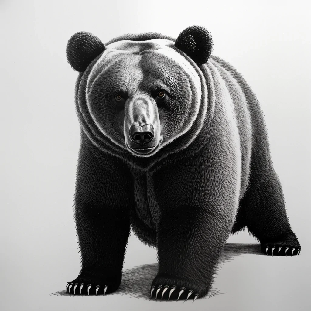 bear drawing