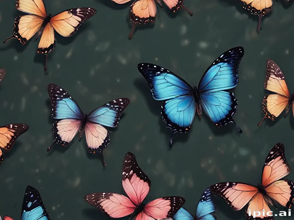 butterfly aesthetic wallpaper