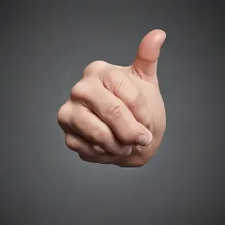thumbs down
