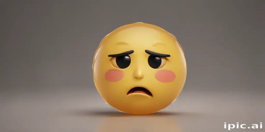 sad emoji transparent
