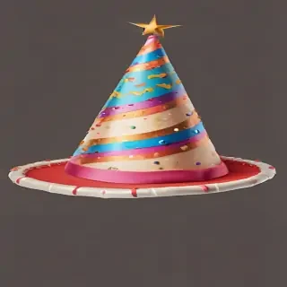 transparent background birthday hat