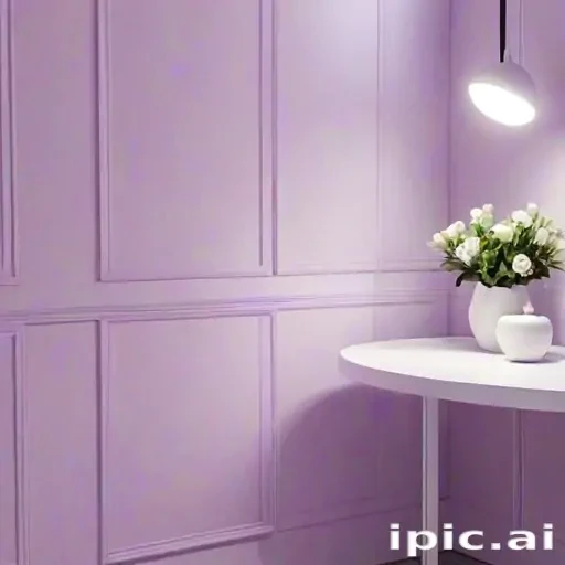 light purple aesthetic wallpaper