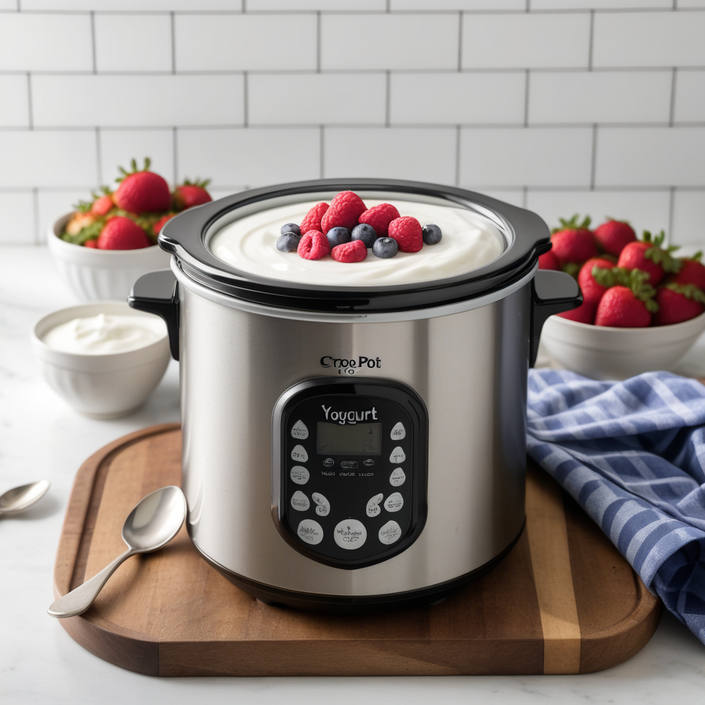 how to make yogurt in a crock pot