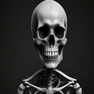skeleton iphone wallpaper
