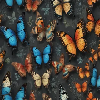 aesthetic butterfly wallpaper