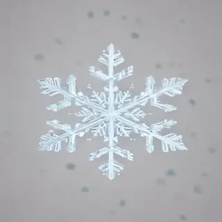 transparent background snowflake clipart
