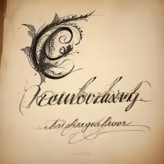 kevin in cursive