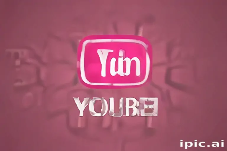 pink youtube logo