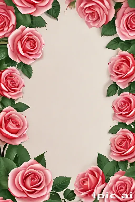 rose border