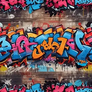 graffiti art background