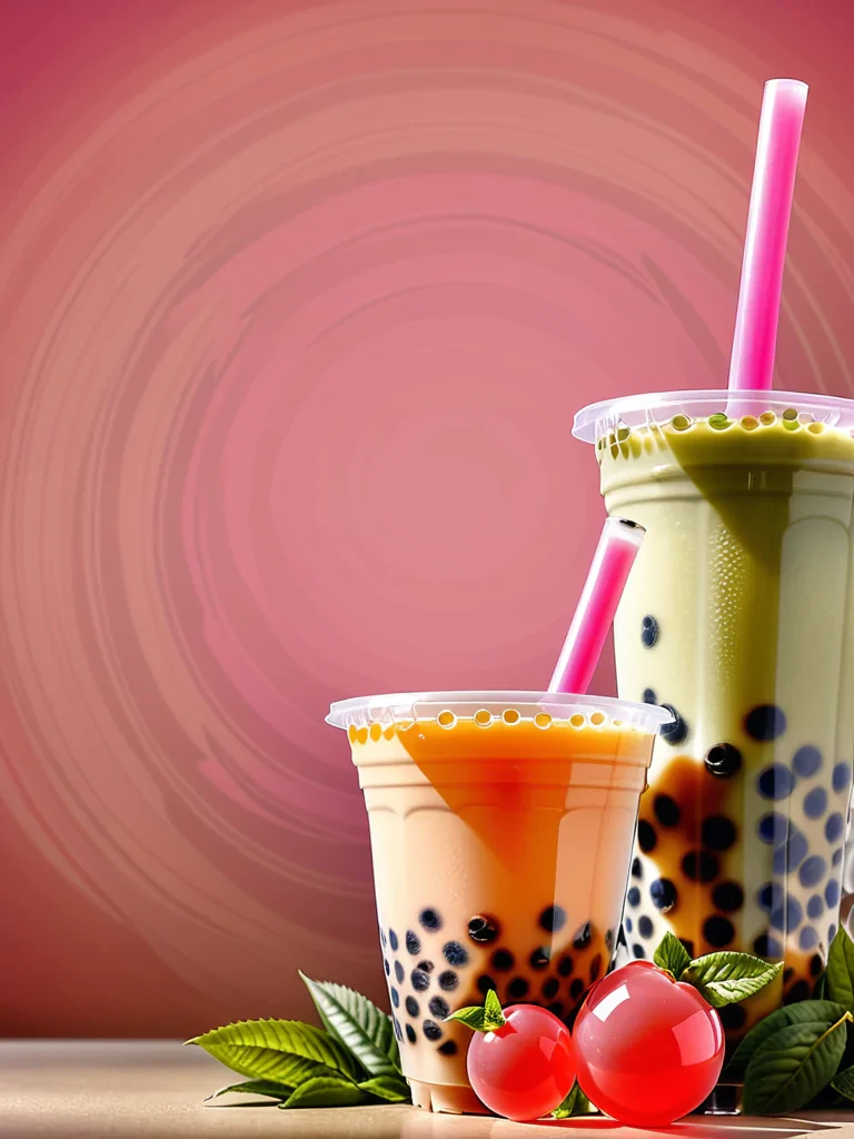 bubble tea background
