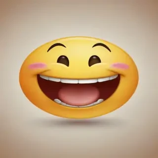 laugh emoji transparent