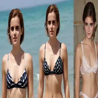emma watson bikini ai