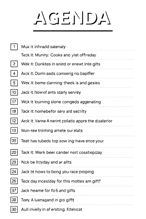 agenda png