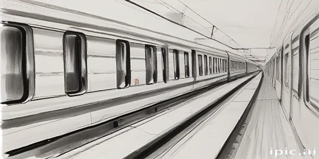 train sketch