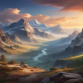 mountains transparent