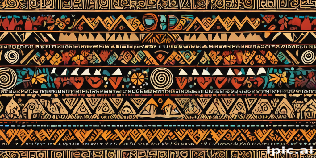 aztec pattern png