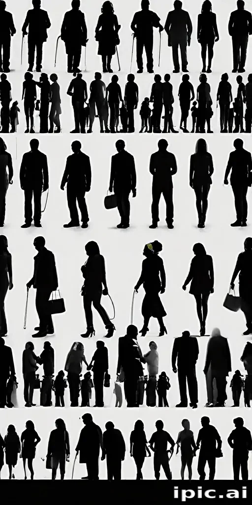 people silhouettes