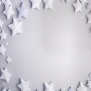 white stars background