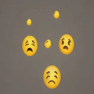 sad face emoji png