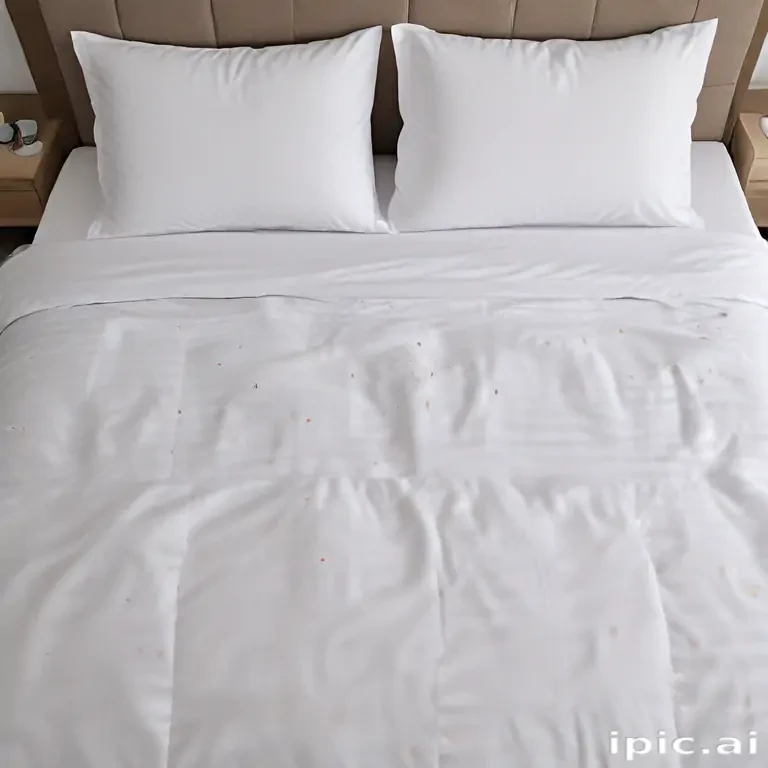 bed top view