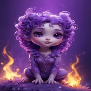 cute purple background