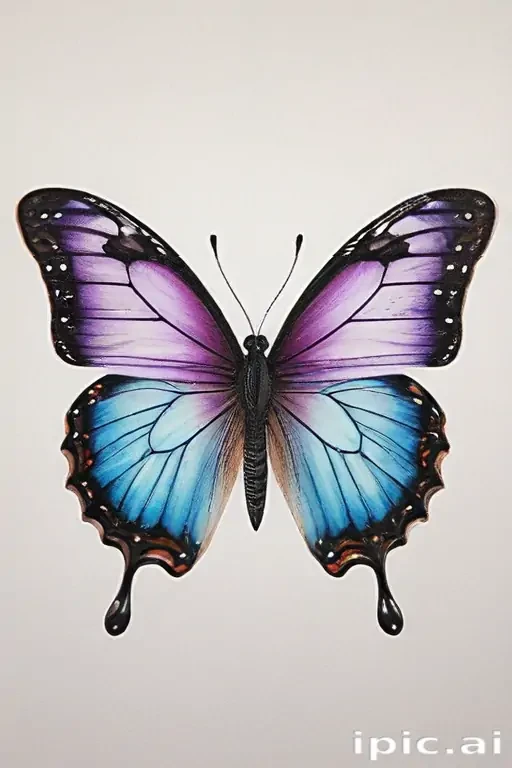 picture of a butterfly drawing