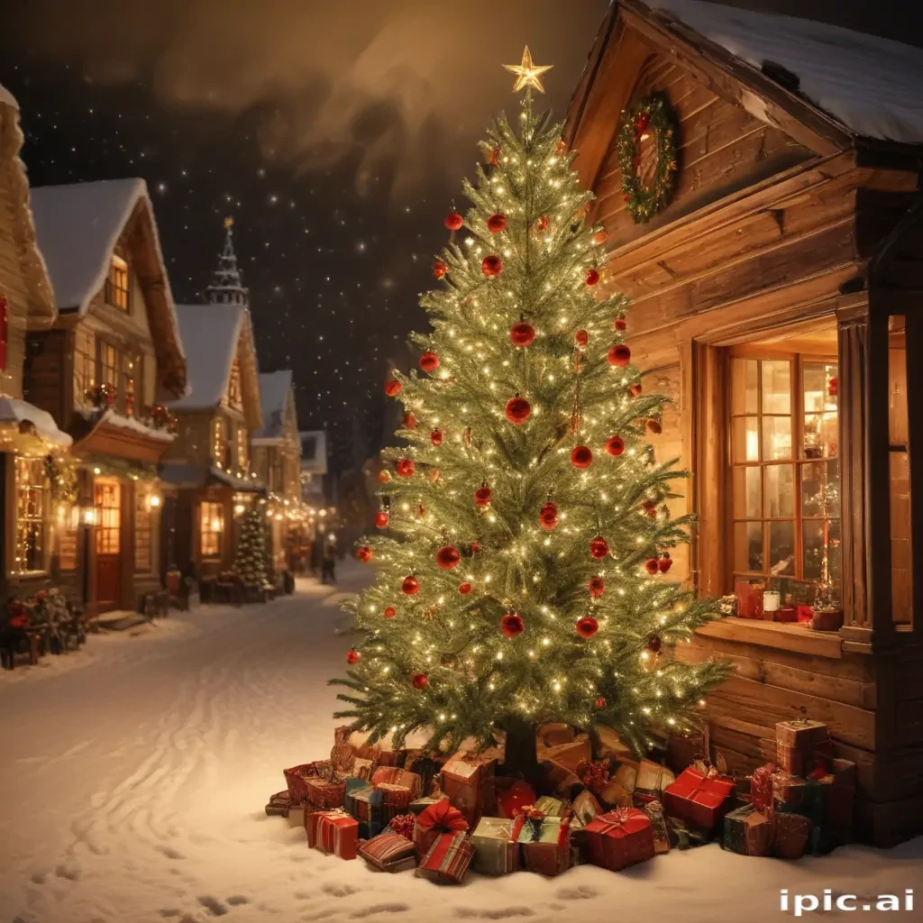 old fashioned christmas pictures