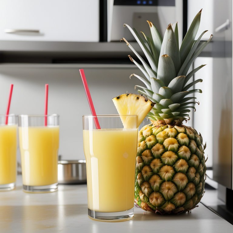 how long is pineapple juice good in the fridge