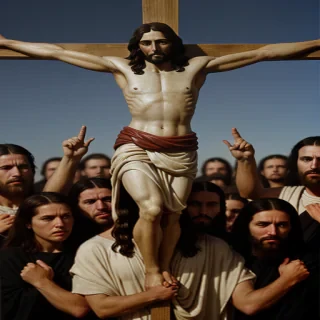 jesus on the cross pictures