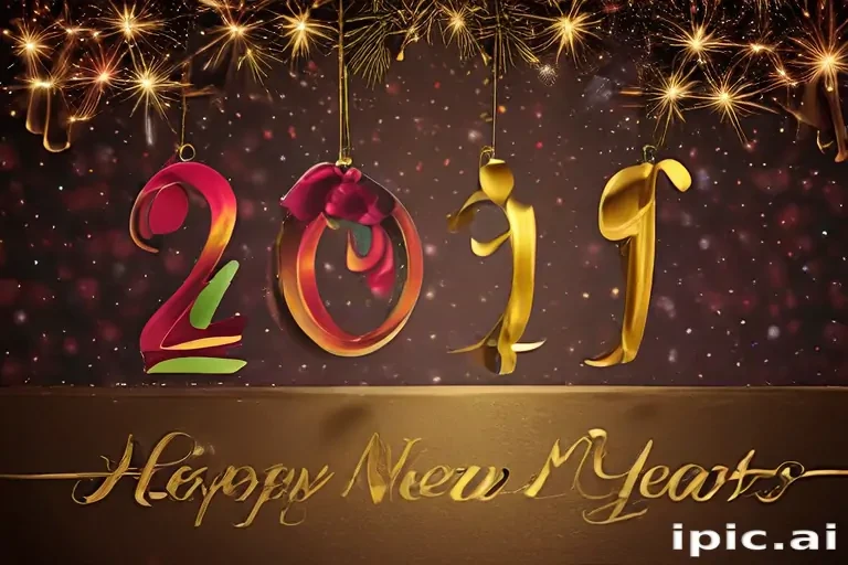 background happy new year