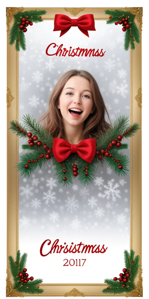 christmas frame image