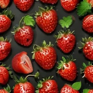 strawberry wallpaper desktop