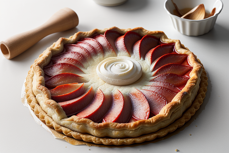 puff pastry upside down tart