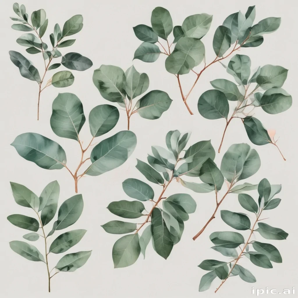 transparent eucalyptus clipart