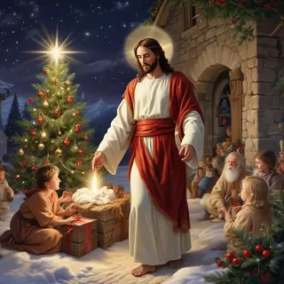 christmas wallpaper jesus
