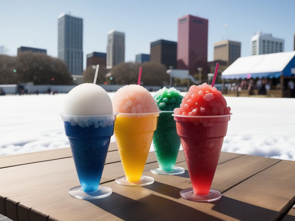 shaved ice vs snow cone