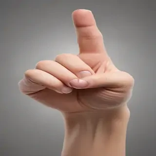 finger pointing at you png