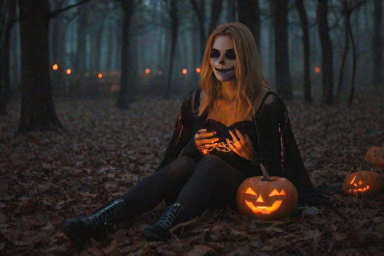 halloween aesthetic pictures