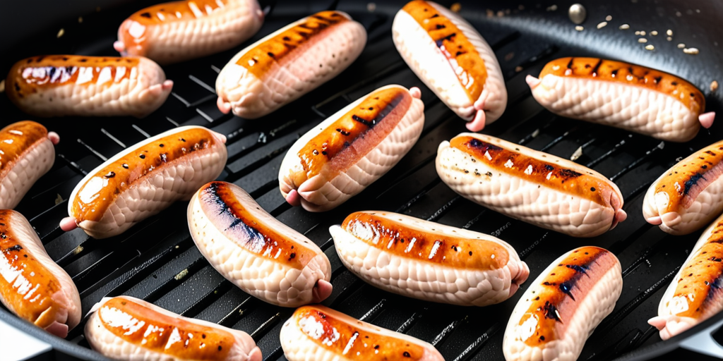 how to air fry chicken sausage