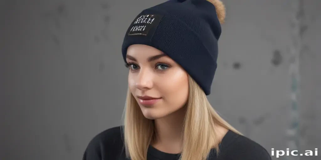 beanie mockup png