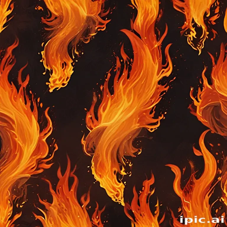 background on fire